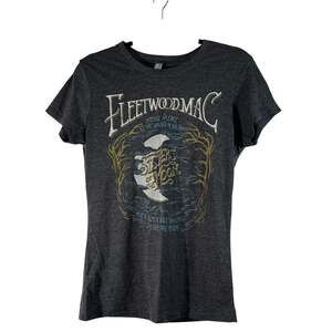 Fleetwood Mac Sister Of The Moon Graphic T Shirt Charcoal Heather Gray Wmns Sz L